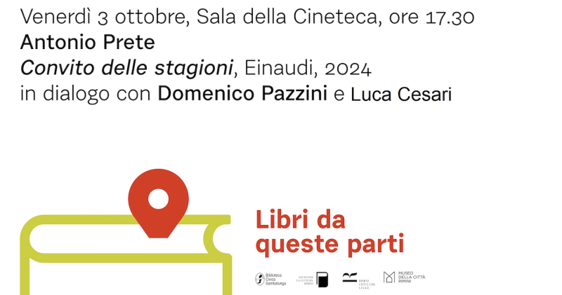 Libri da queste parti: Antonio Prete